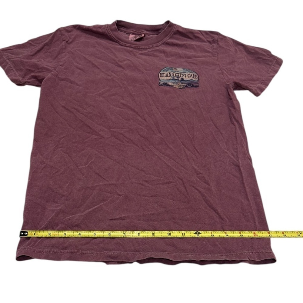 Comfort Colors Unisex Island Gypsy Cafe Maroon Small - Picture 8 of 8